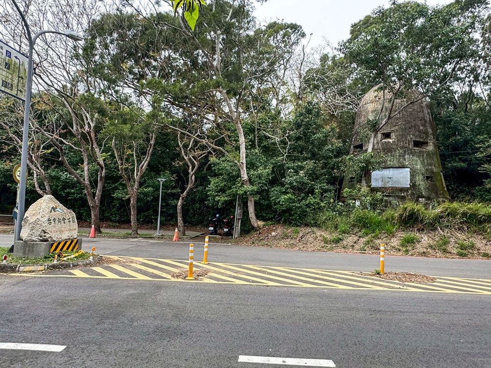 310高地小型機槍堡有三層，高度8米，厚度為1米 照片提供者：蔡金鼎 / 拍攝日期：2025/04/03