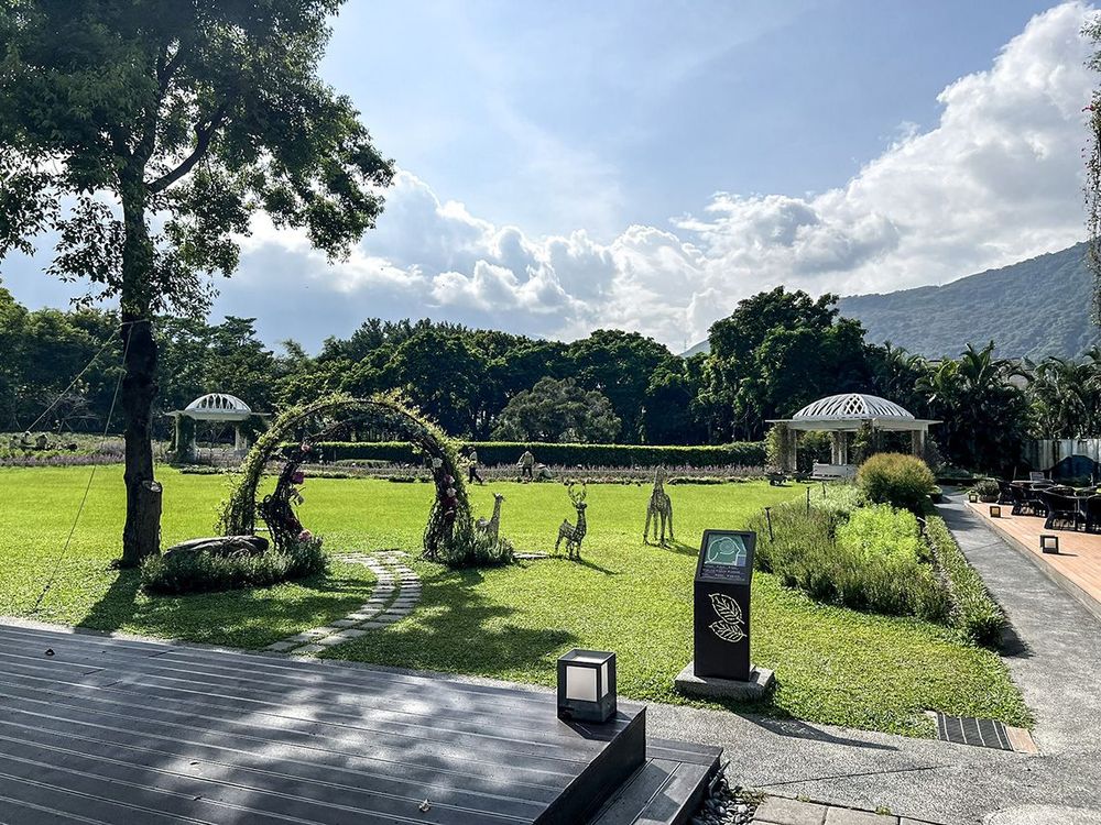 秧悅美地度假飯店內的花園 照片提供者：郭俊麟 / 拍攝日期：2024/09/23