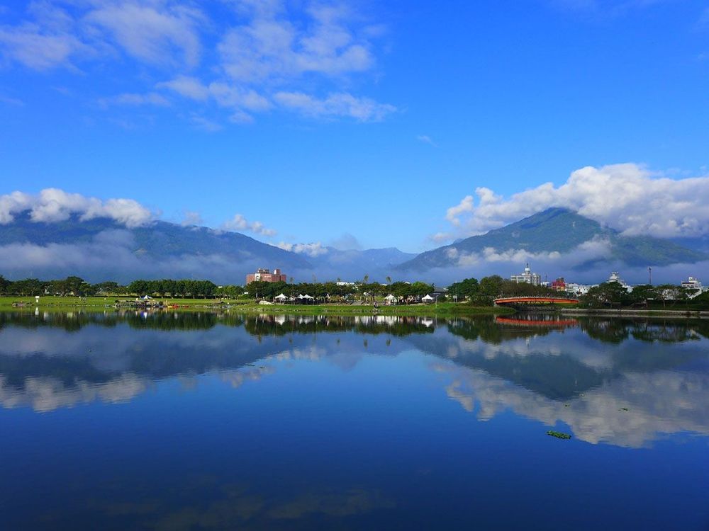 大坡池景色