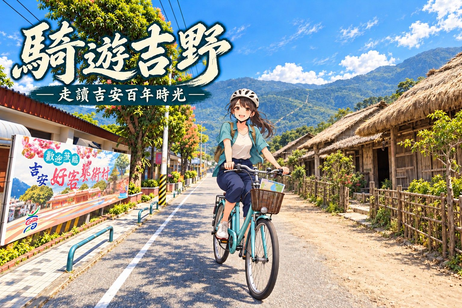 騎遊吉野—走讀吉安百年時光