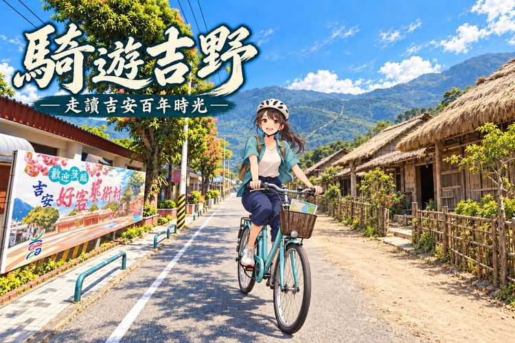 騎遊吉野—走讀吉安百年時光