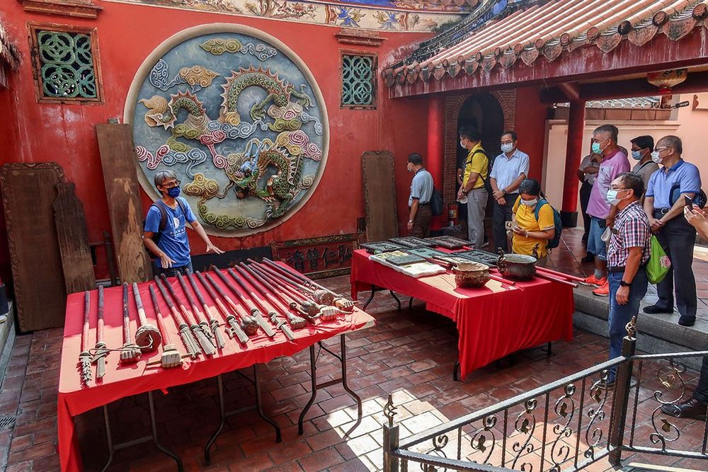 寶藏寺歷史悠久，裡面有著豐富的文物典藏與故事 照片提供者：胡其瑞／拍攝日期：2021/9/25