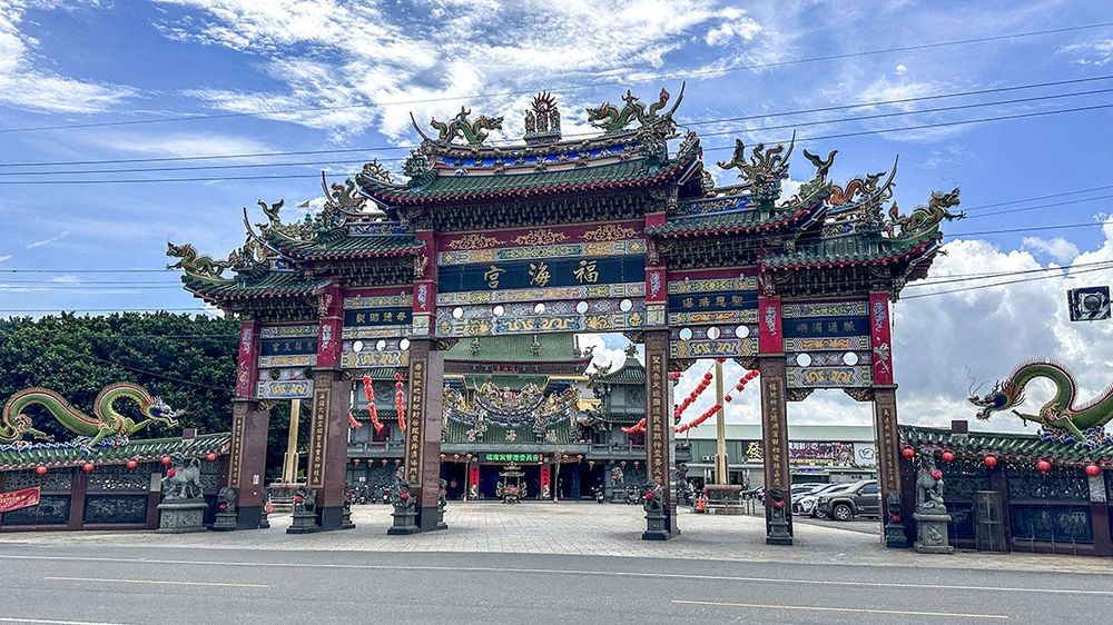 王功福海宮是當地人重要的信仰中心 照片提供者：胡其瑞／拍攝日期：2024/06/20