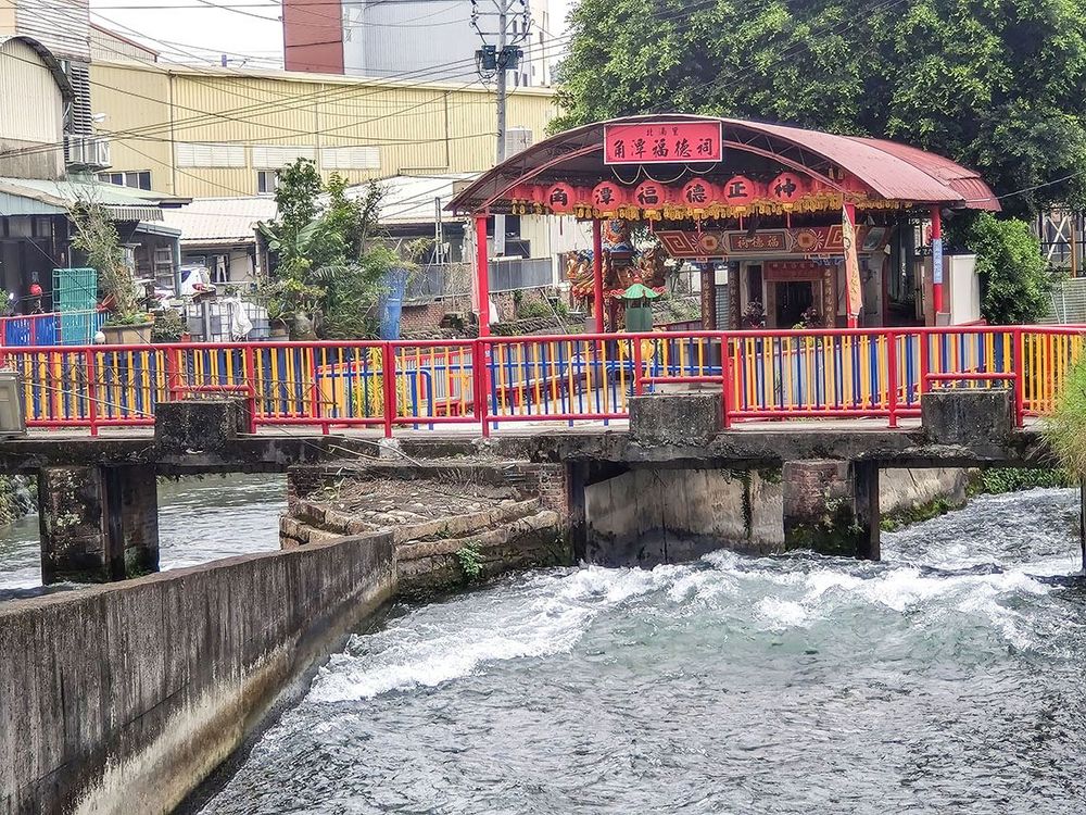 水上土地公遠景 照片提供者：臺中市后豐社區大學廖啟宗、吳怡靜、詹智傑共同提供 / 拍攝日期：2025/4/20