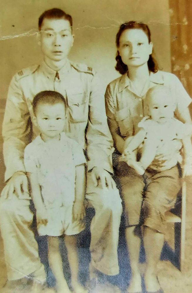 中興莊眷戶金永昌、王合寅與，分別跟台籍、客籍女子通婚。(照片提供：王錦豹)