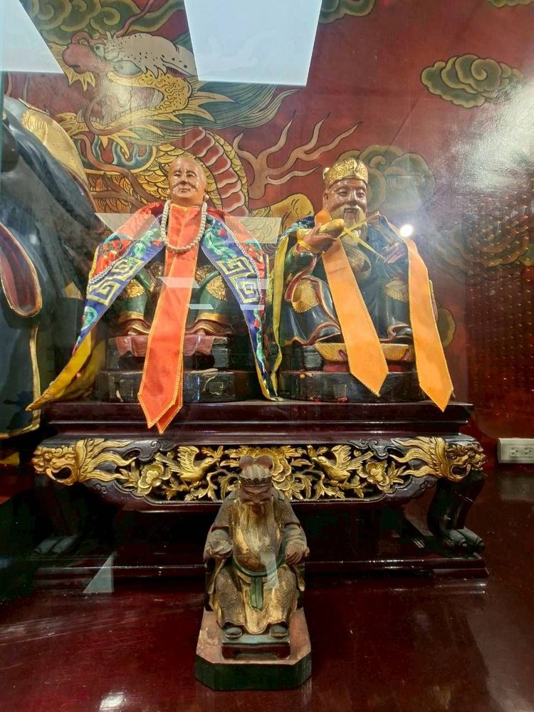 財神像。（照片提供者：英語系碩士班巫宜臻、特教系碩士班林承逸）