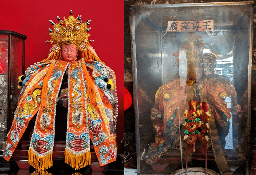 廣澤尊王像。（照片提供者：地理系蔡婉儀）