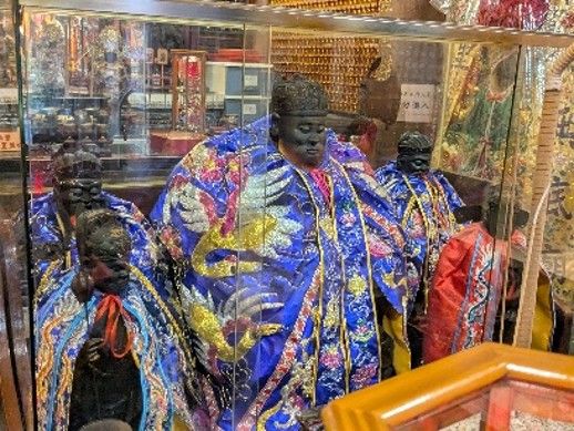 無底廟土地公像。（照片提供者：歷史所李華彥）