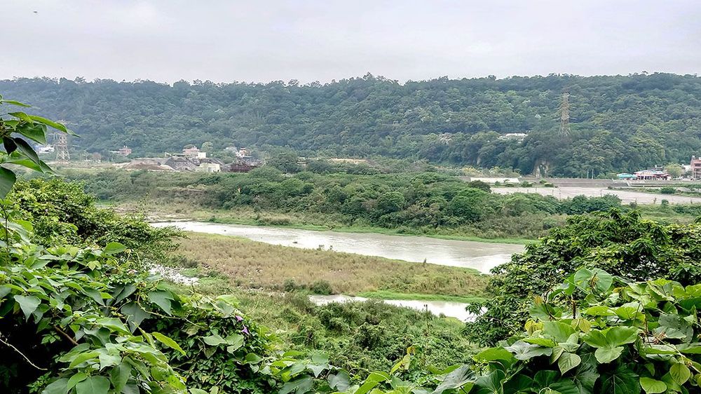 溪園聽濤_中正公園裡聽大嵙崁溪的濤聲。照片拍攝者：洪光君 / 拍攝日期：2021/4/15
