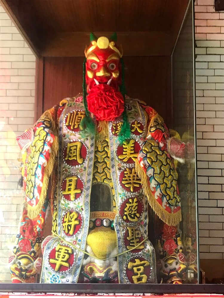 慈聖宮順風耳將軍。照片拍攝者：方文樹／拍攝日期：2022/3/16