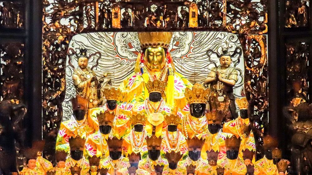 壽山巖觀音寺正殿觀世音佛祖。照片提供者：方文樹 / 拍攝日期：2023/04/26