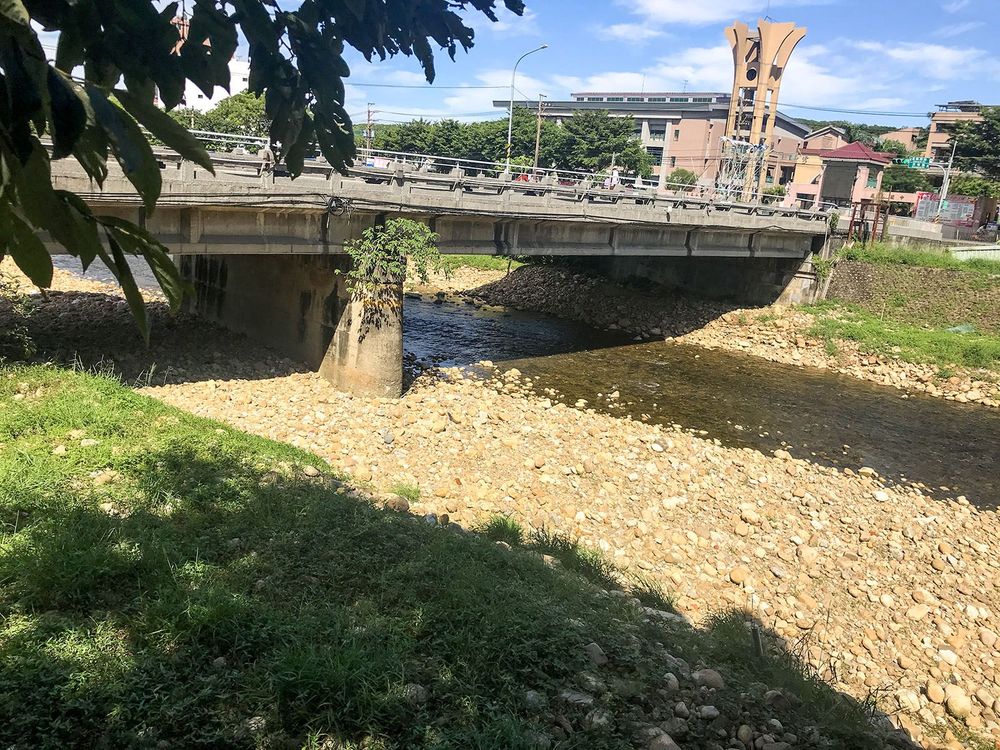 南崁溪河床沒有過度建設，算是原始。照片提供者：方文樹 / 拍攝日期：2023/09/10