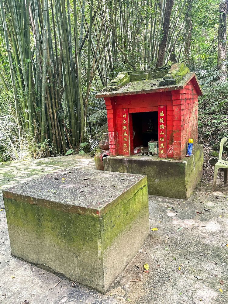 土地公廟打掃整潔，平時有人到此參拜。照片提供者：林美惠 / 拍攝日期：2023/08/27