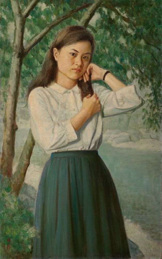 其他當時李梅樹參考所拍照片繪製的作品。/提供者：李梅樹紀念館