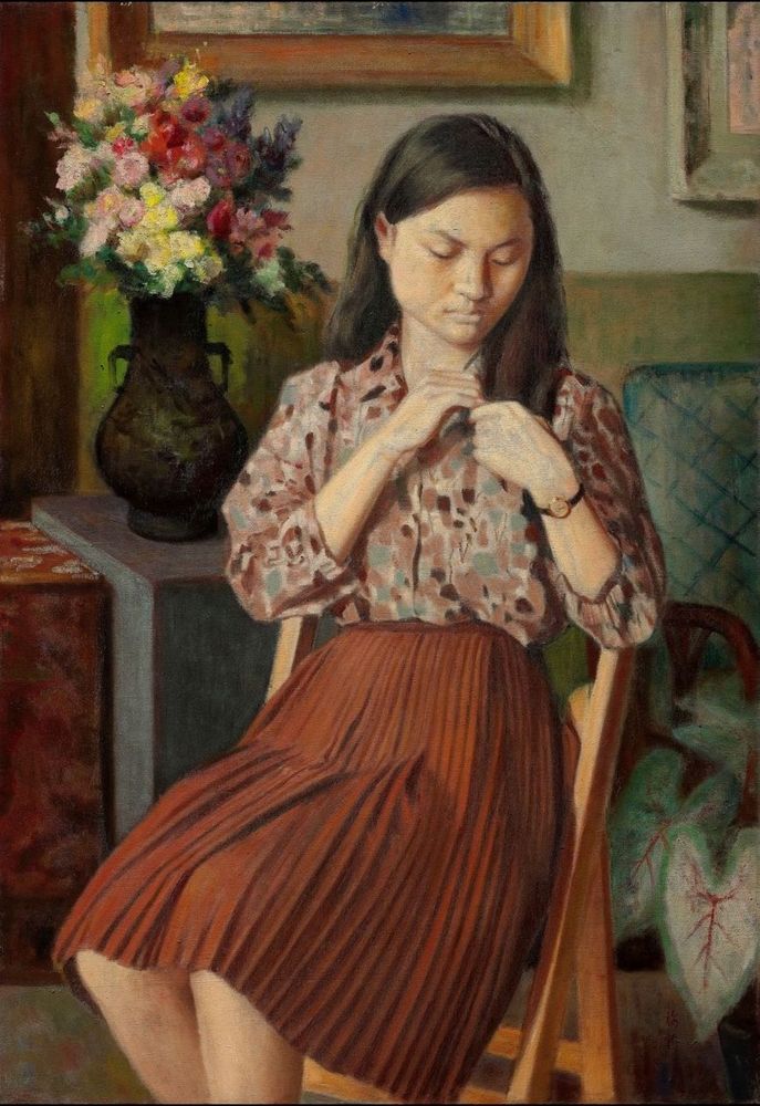 其他當時李梅樹參考所拍照片繪製的作品。/提供者：李梅樹紀念館