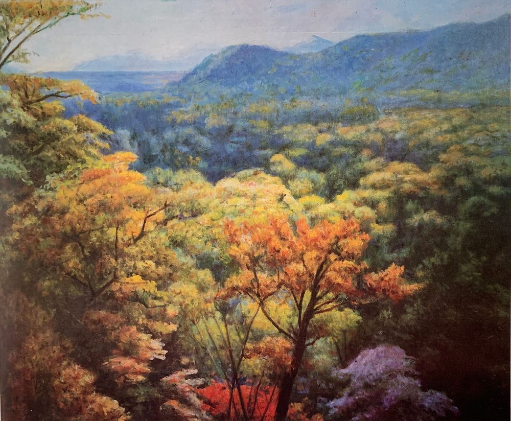 《日光初秋》(1980)/提供者：李梅樹紀念館