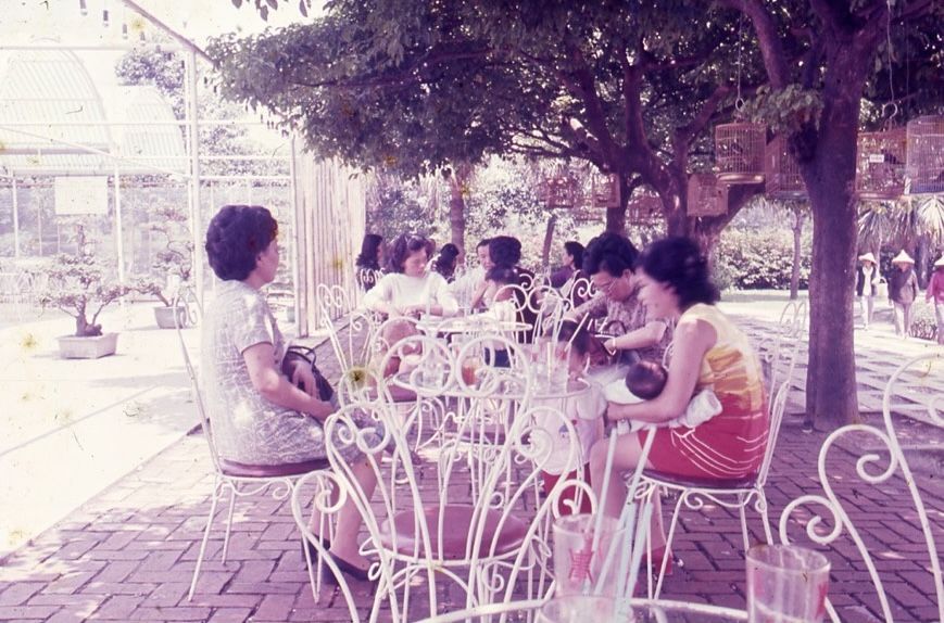 李梅樹拍攝榮星花園舊照片。/提供者：李梅樹紀念館