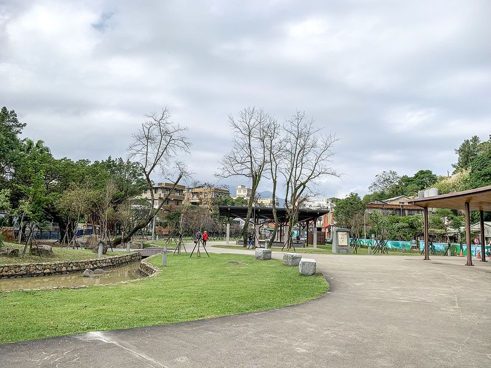 中山溫泉公園。照片拍攝者：張珈綺 / 拍攝日期：2024/1/2