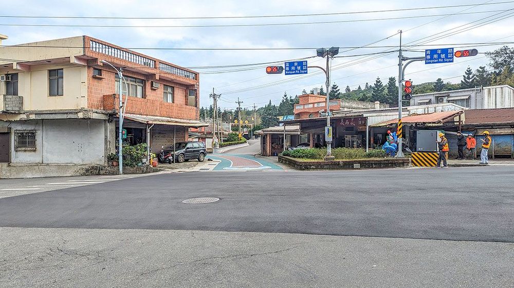魚路古道會經過的大路口