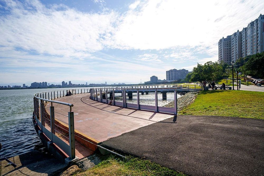 以前渡口(隘口)今為河濱公園