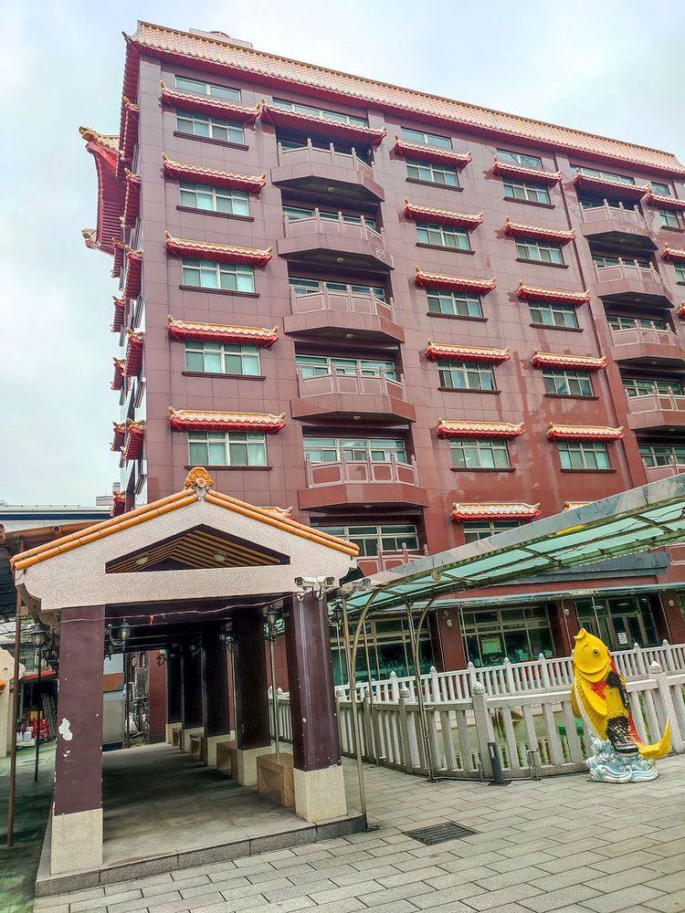 慈祐宮香客大樓。照片拍攝者：海山文史團隊