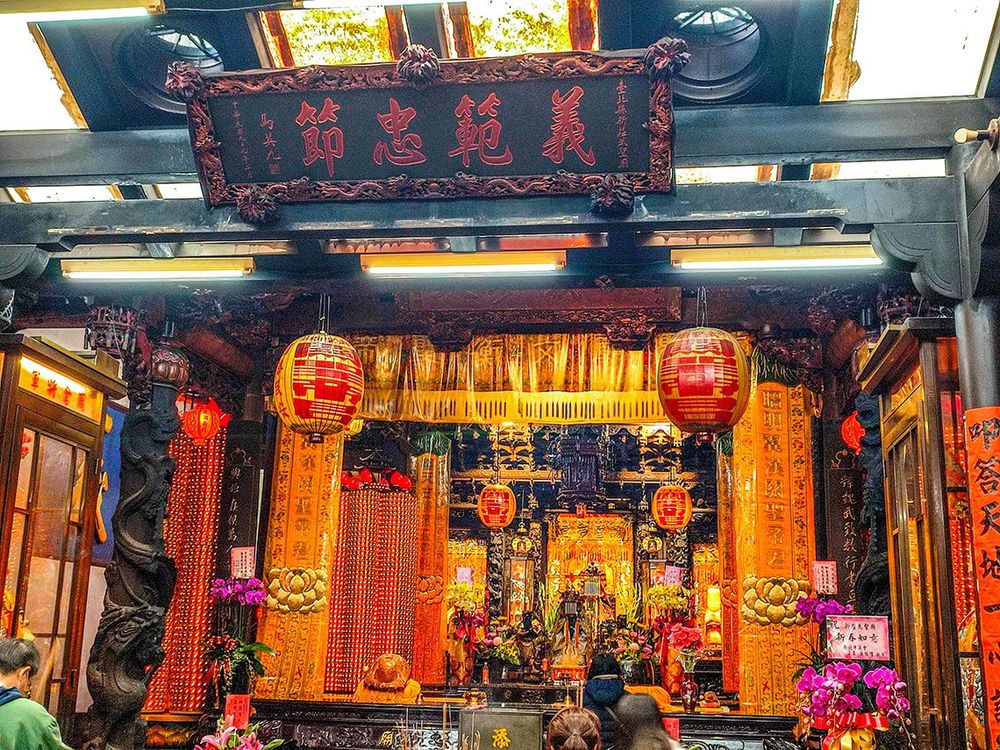 武聖廟大殿。照片拍攝者：海山文史團隊