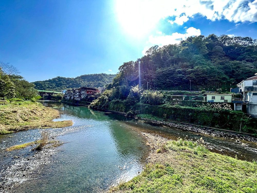 雙溪兩河匯流處(平林溪、牡丹溪)