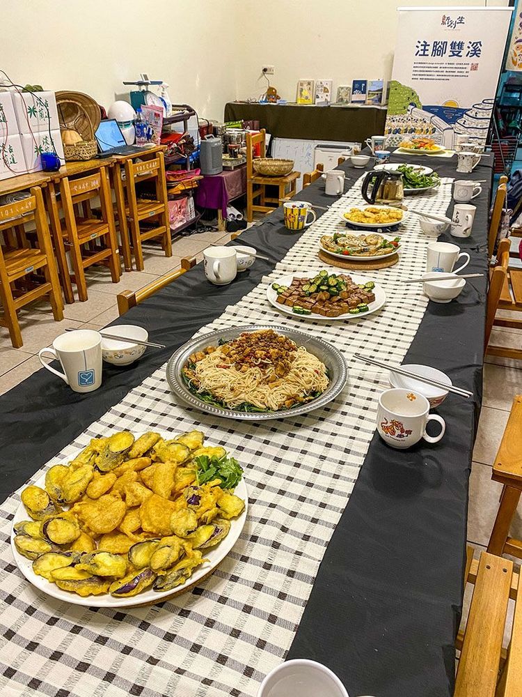 注腳雙溪工作室在地有機食材料理