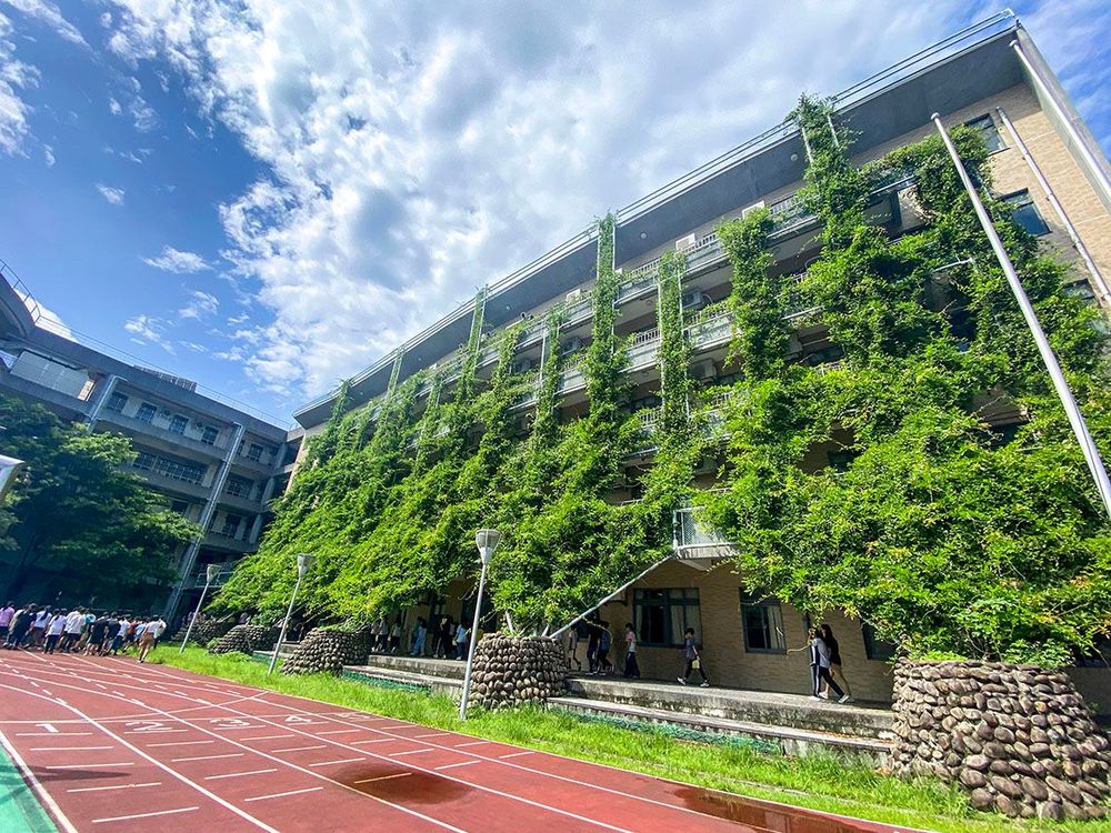 北大高中校景。照片拍攝者：北大高中三峽學教師團隊