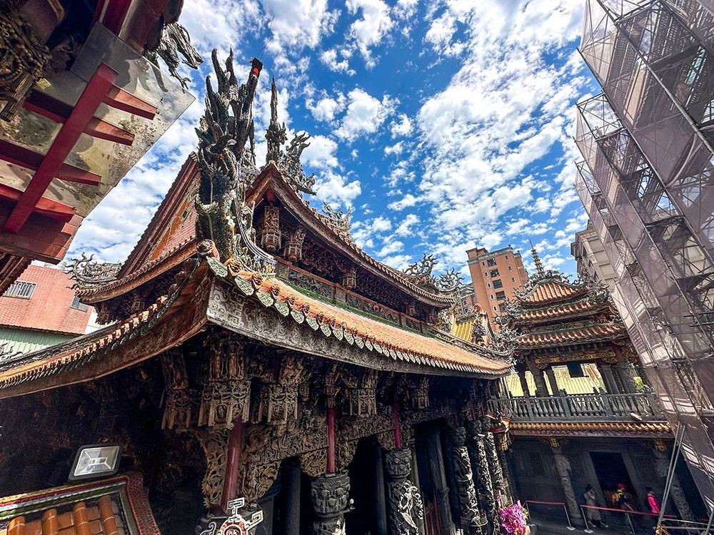 三峽祖師廟屋簷 照片提供者：謝基煌、江逸傑、林岑怡、邱文仕 / 拍攝日期：2025/05/01