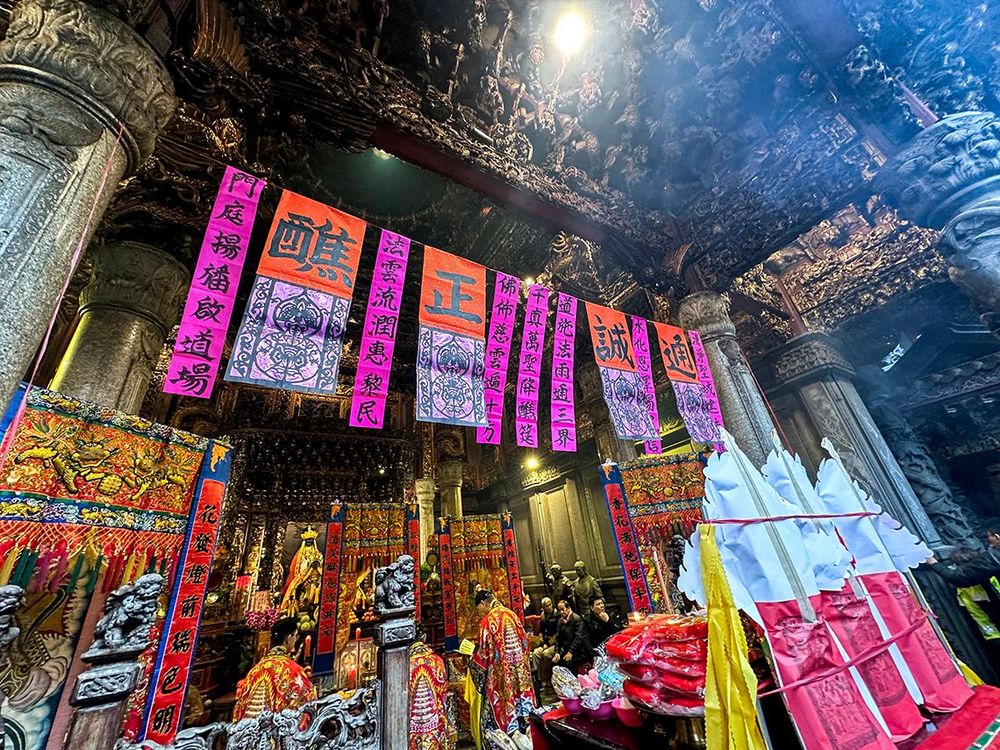 道士進行通誠正醮科儀 照片提供者：謝基煌、江逸傑、林岑怡、邱文仕 / 拍攝日期：2025/05/01