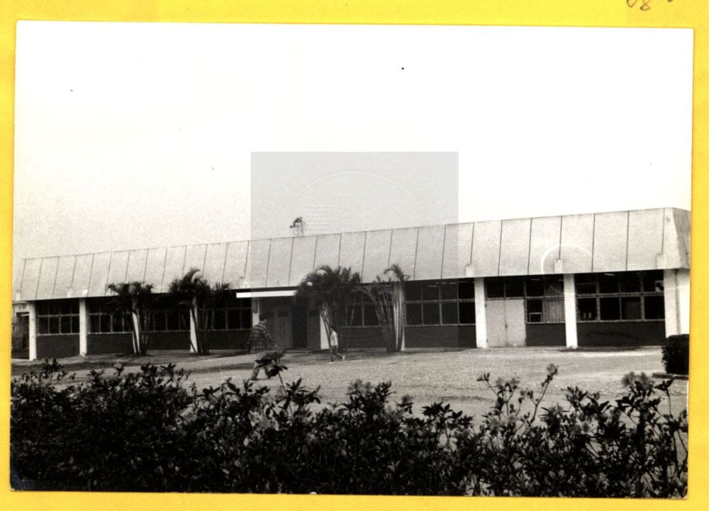 22交通大學半導體實驗室 (實驗工場)約1960/提供者：陽明交大發展館