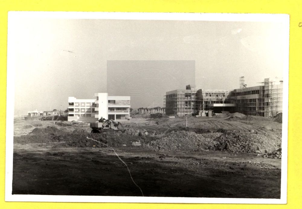 26興建中的交通大學光復校區(約1979)/提供者：陽明交大發展館