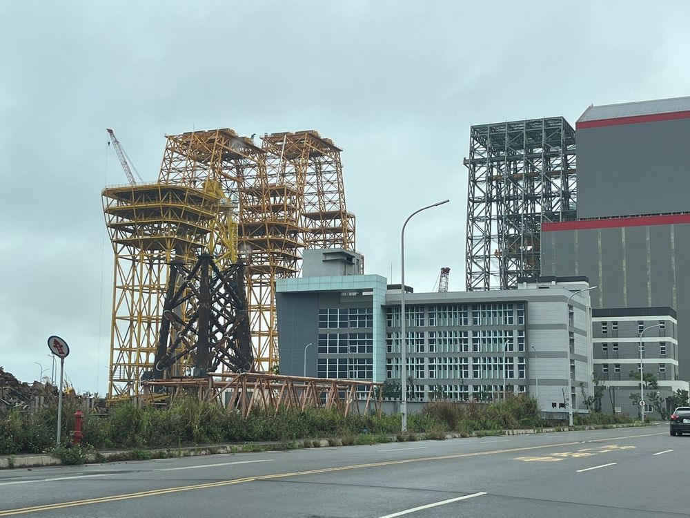 離岸風電組裝機組（照片提供者：創域永續組 / 拍攝日期：2026.04.10）