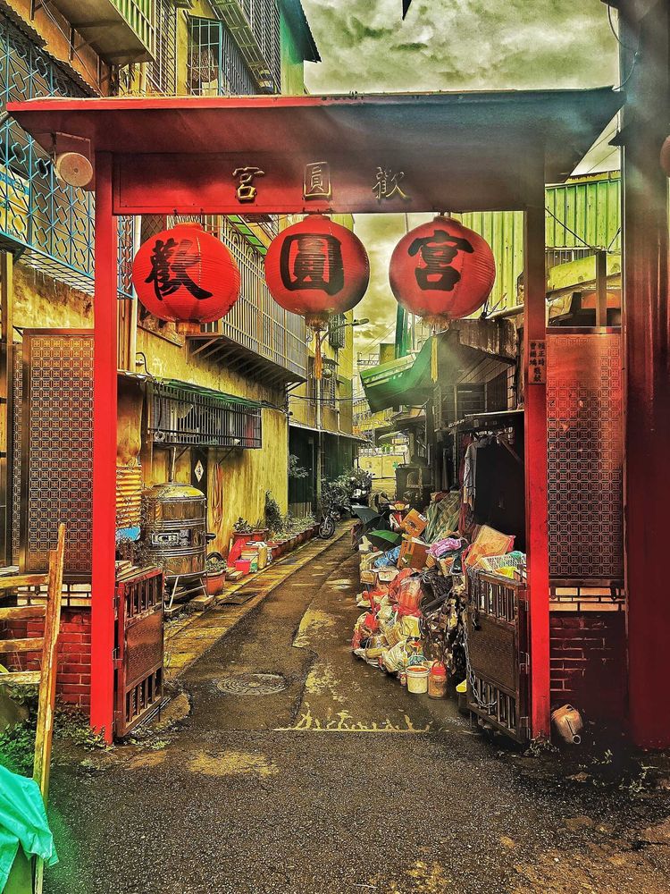 隱身於巷弄內的浮洲歡圓宮（照片提供者：林鎮邦 / 拍攝日期：2026.06.16）
