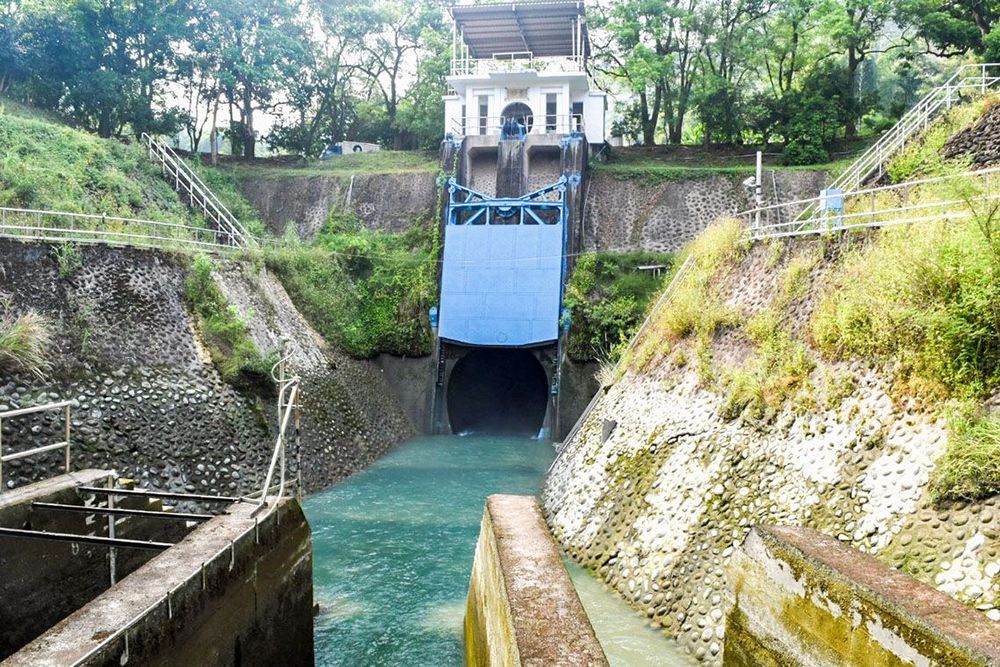 東口進水口 照片提供者：千里步道協會