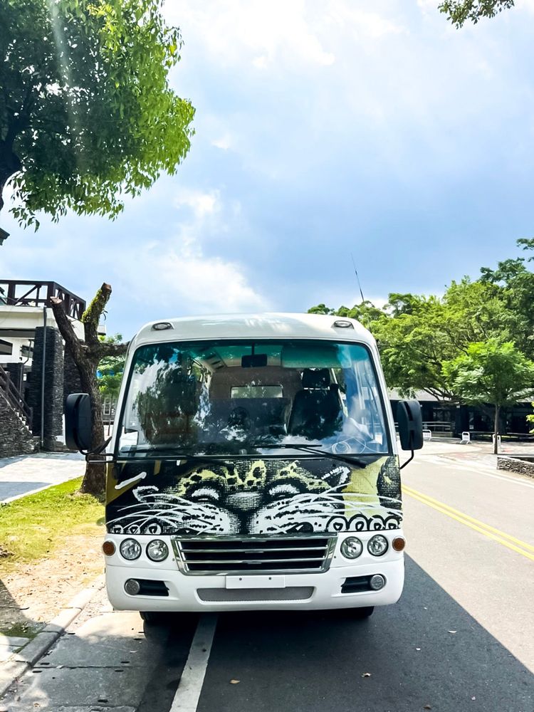 遊園車: 山林好朋友之雲豹 /杜寒菘(魯凱族) Clouded Leopard of the Companions of the Forest by Pacake /Rukai 照片拍攝者：原住民族委員會原住民族文化發展中心 / 拍攝日期：2022