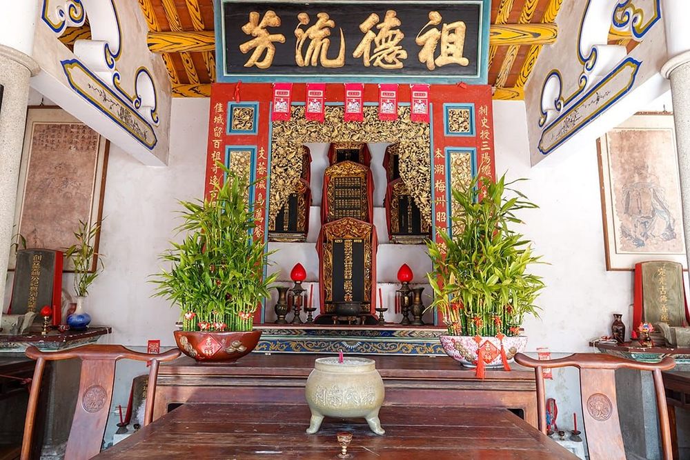 楊氏宗祠神龕 照片拍攝者：客家委員會客家文化發展中心提供 / 拍攝日期：2022