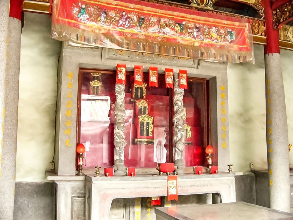 戴屋祠堂神龕 照片拍攝者：客家委員會客家文化發展中心提供／拍攝日期：2022