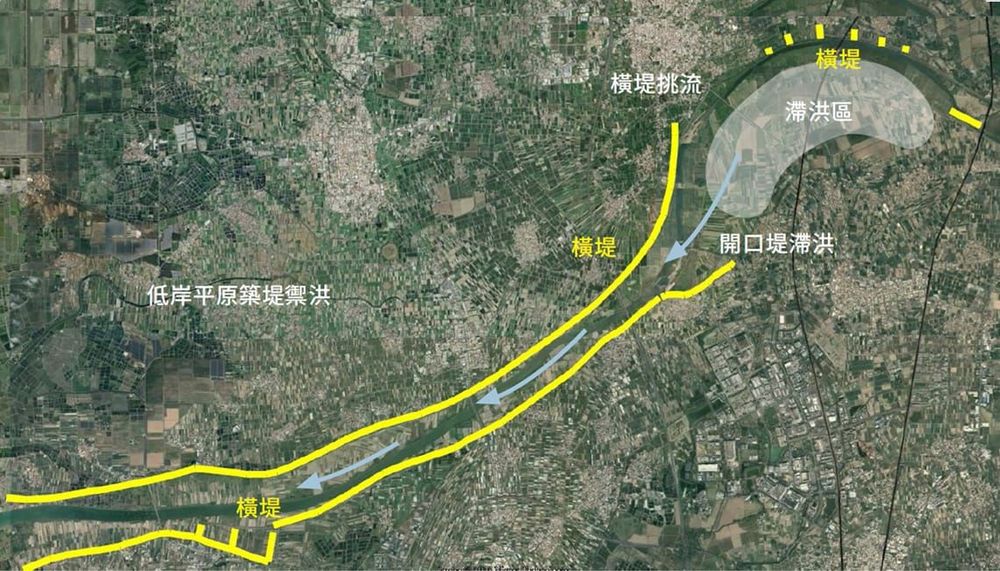 奠基於日治時期的堤防治水思維 顧雅文 繪製 / 日期：2022/10/24