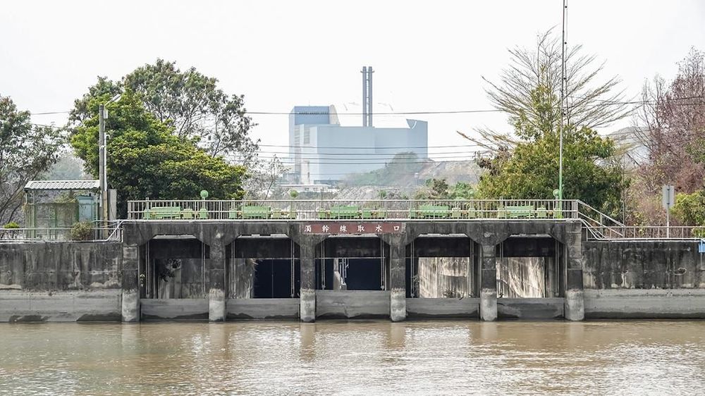 濁幹線取水口：由分水工調配水量供給濁幹線、麻園支線、烏塗支線作為灌溉與民生用水。 照片提供者：毛毓翔 / 拍攝日期：2023/03/14