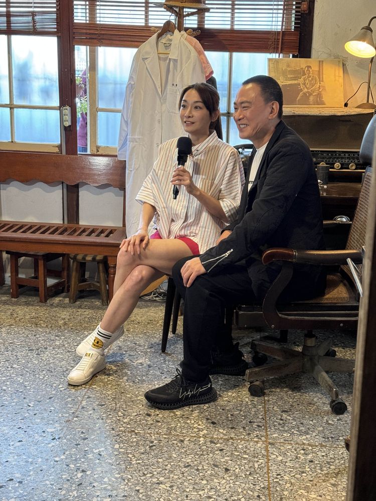 演員於店內舉行《生命捕手》記者會 照片提供者：黃崇哲/拍攝日期：2023/12/16