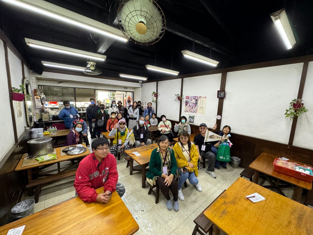 有志麵館店內合照 照片提供者：黃崇哲/拍攝日期：2024/1/7