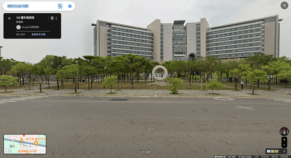 嘉義長庚醫院 照片提供者：Google街景/拍攝日期：2023/4