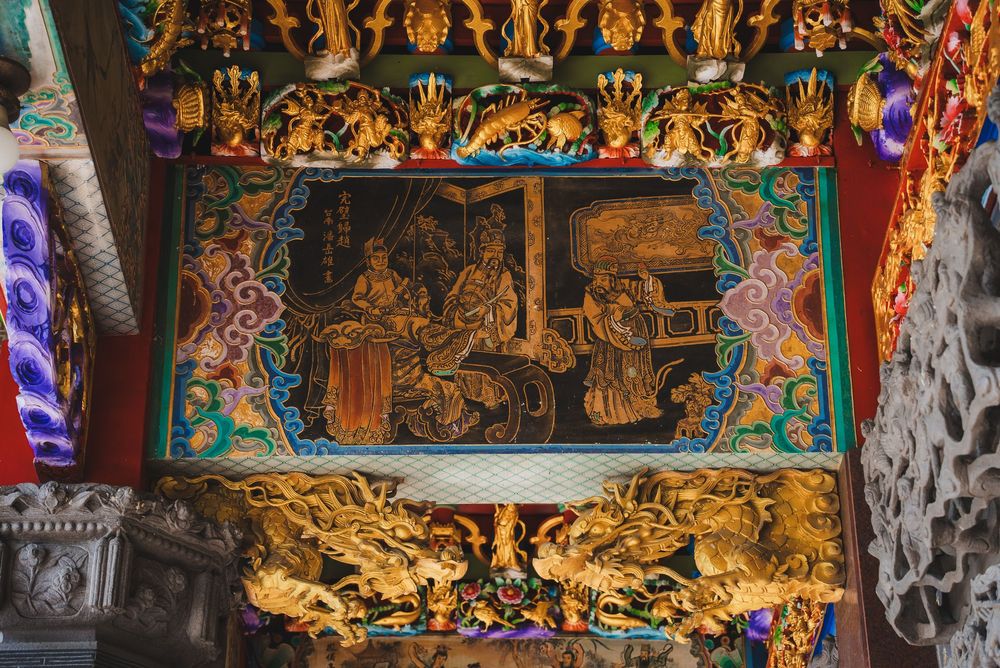 臺南彩繪畫師潘岳雄的壁畫作品(照片提供者：街密小組 / 拍攝日期：2025/6/28)